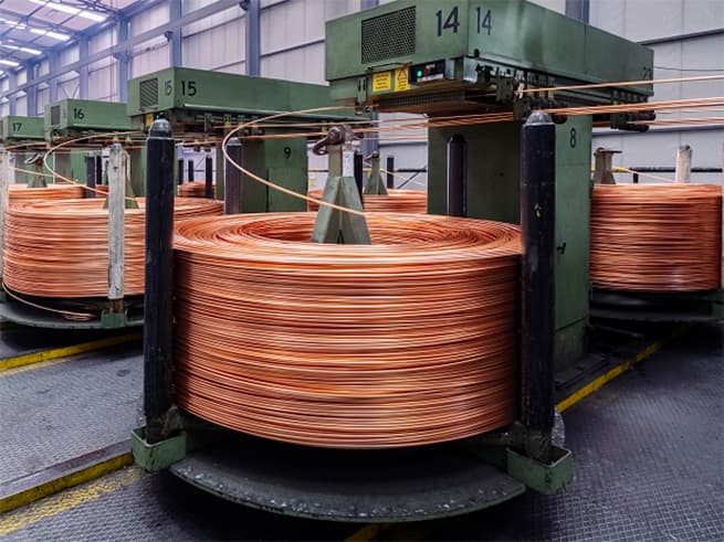 Copper Wire - Shandong Puxin Steel High Purity Copper Products - Custom Processing Available